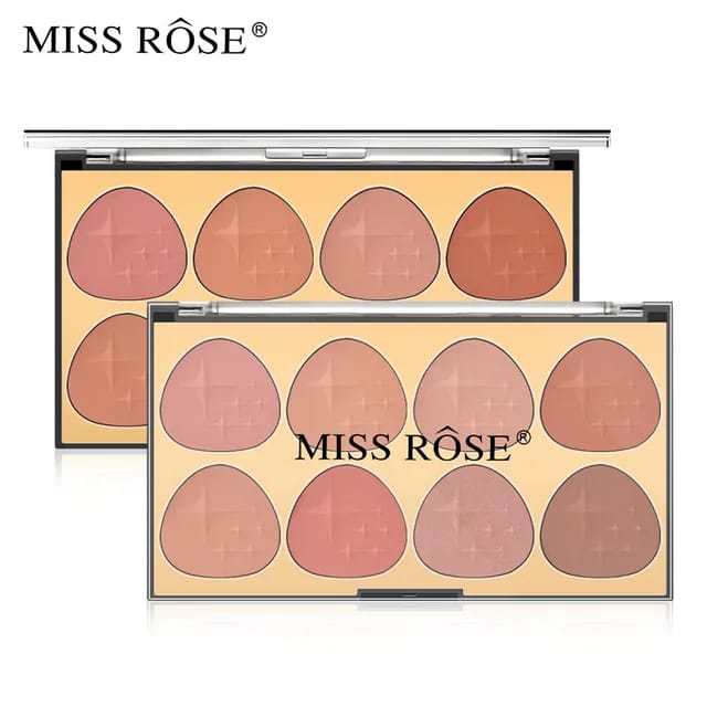 Buy Miss Rose 8-color blusher in Pakistan