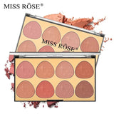 Buy Miss Rose 8-color blusher in Pakistan