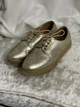 Almas | Golden shoes | Men Footwear | Size:37 | Preloved