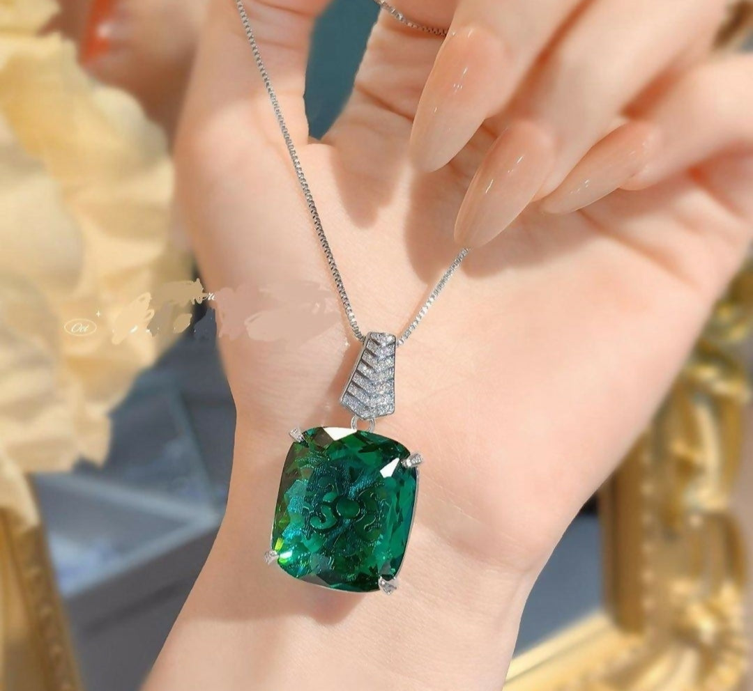 Zircon Crystal Pendant Set-00689 | Women Jewelry | Necklaces & Pendants | Casual jewelry sets | Brand New