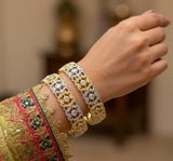 Imported Round Stone Bangle Set-00015 | Women Jewelry | Bangles/Bracelets | Brand New