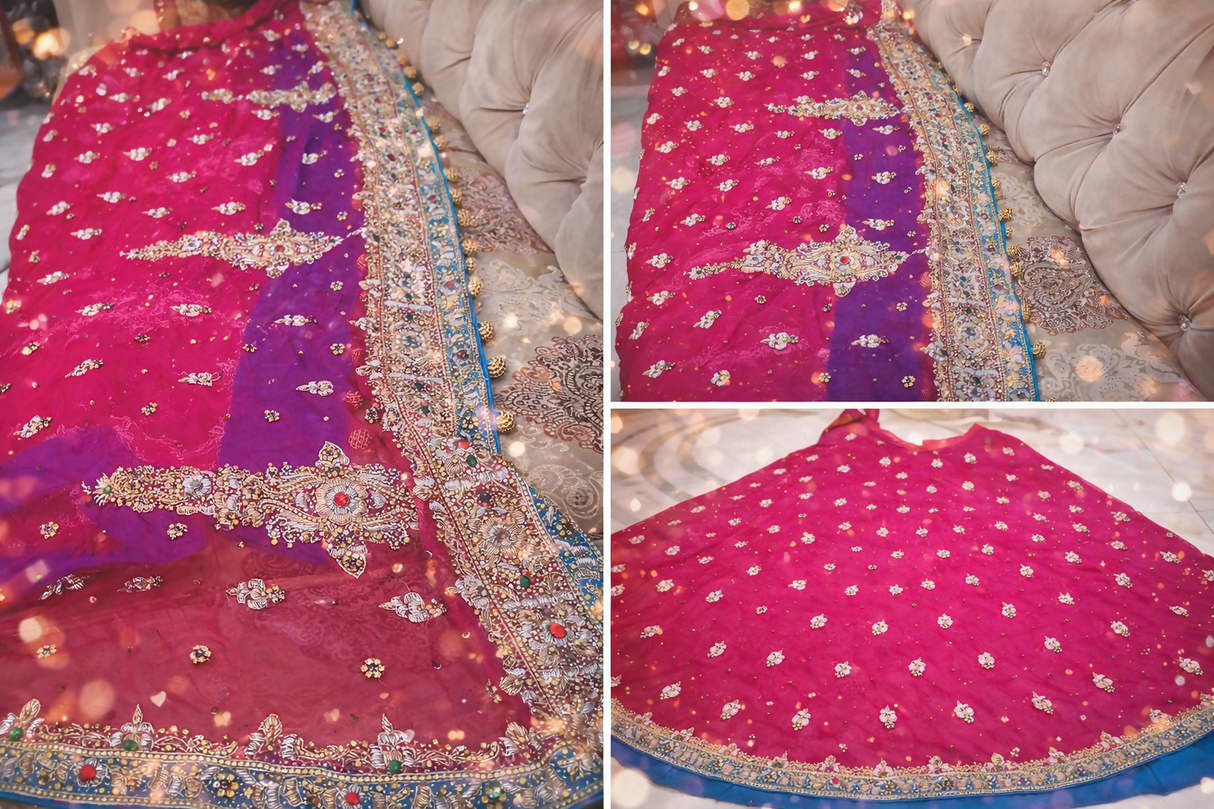 Bridal Sharara | Women Bridals | Baraat | Large | Worn Once