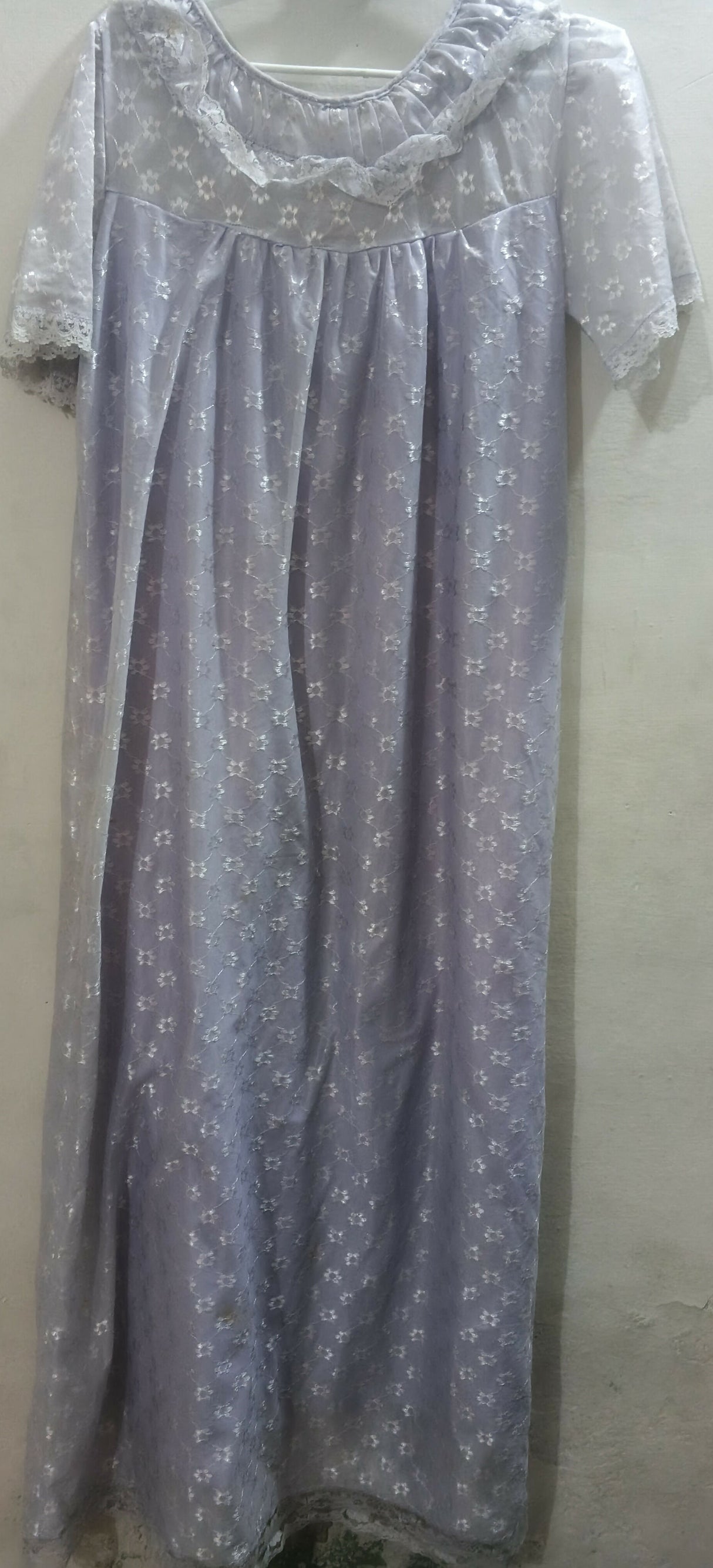 Lilac Sleepwear Gown | Women Loungewear & Sleepwear | XL | Preloved