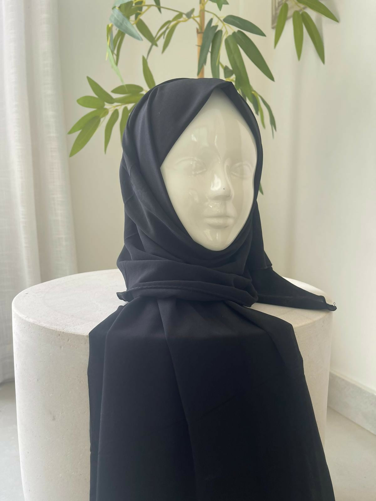 Plain Black Hijab | Hijab and Scarves | Brand New