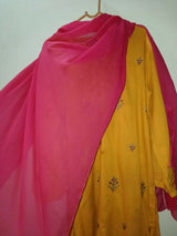 Asim Jofa | Women Branded Kurta | Mustard | Large | Preloved