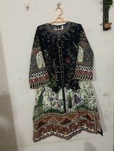 Ethnc | Women Branded Kurta | Black | Small | Worn Once