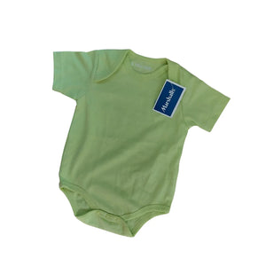 U.S POLO ASSOCIATION LIME GREEN ROMPER (6 - 9 MONTHS) | BRAND NEW