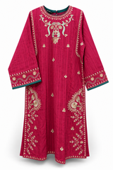 Beechtree | Women Branded Kurta | Pink | Medium | New