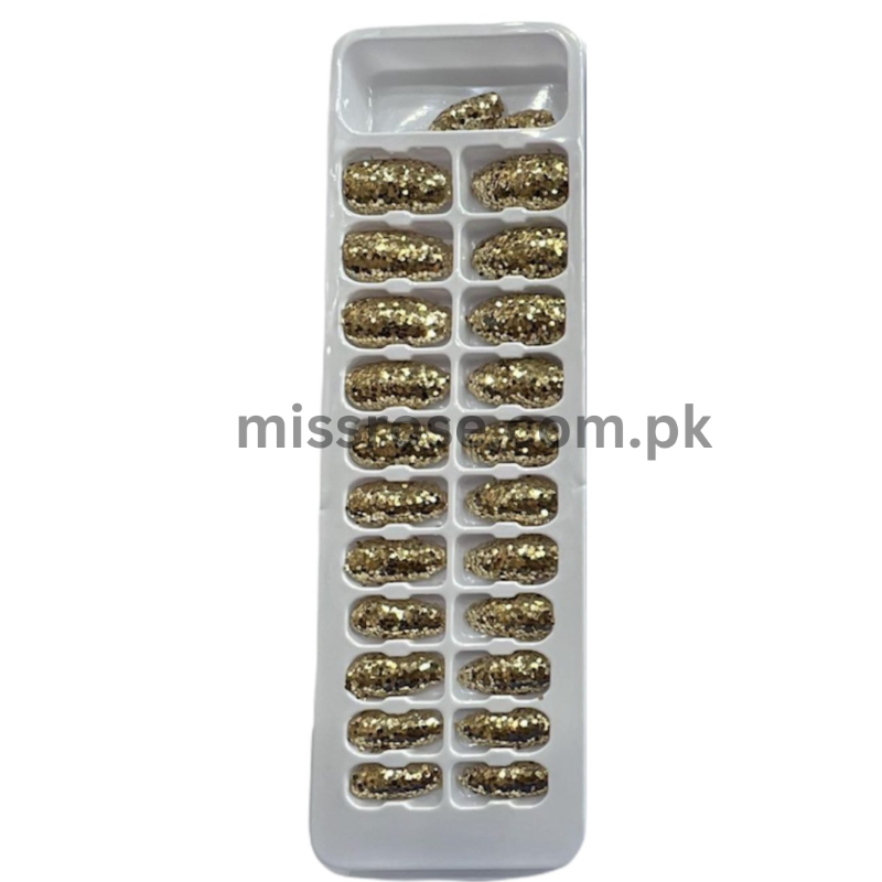 Buy Stick On sequin Glitter Nails in Pakistan