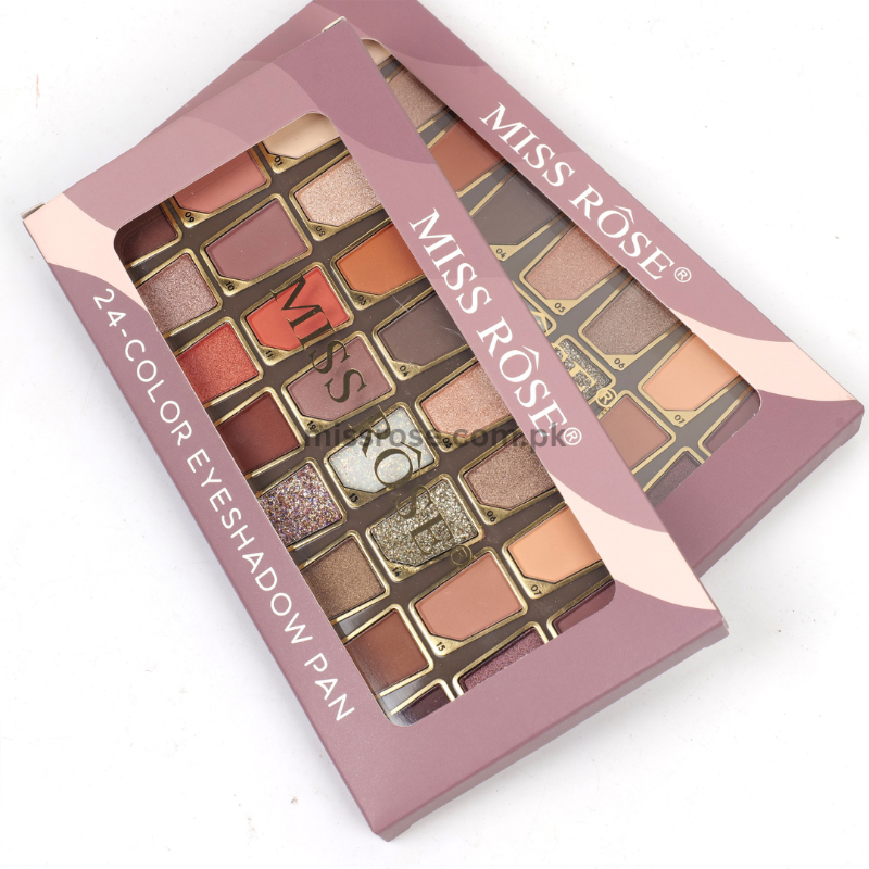 Buy Missrose Rose 24-Color Eyeshadow PAN in Pakistan