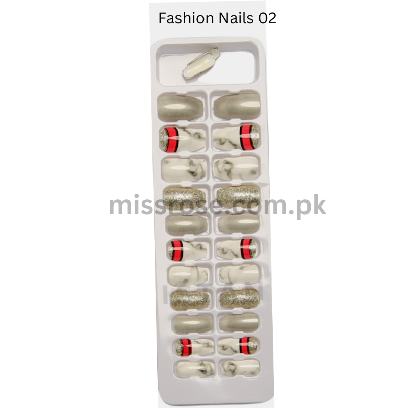 Buy Missrose Stick on Fashion Nails in Pakistan