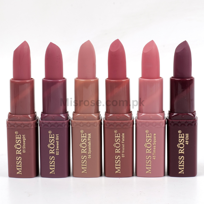 Buy Miss rose Semi Matte Bear Lipstick Set in Pakistan