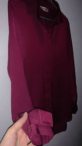 Maroon Stylish Western Top | Women Tops & Shirts | XSmall | Preloved