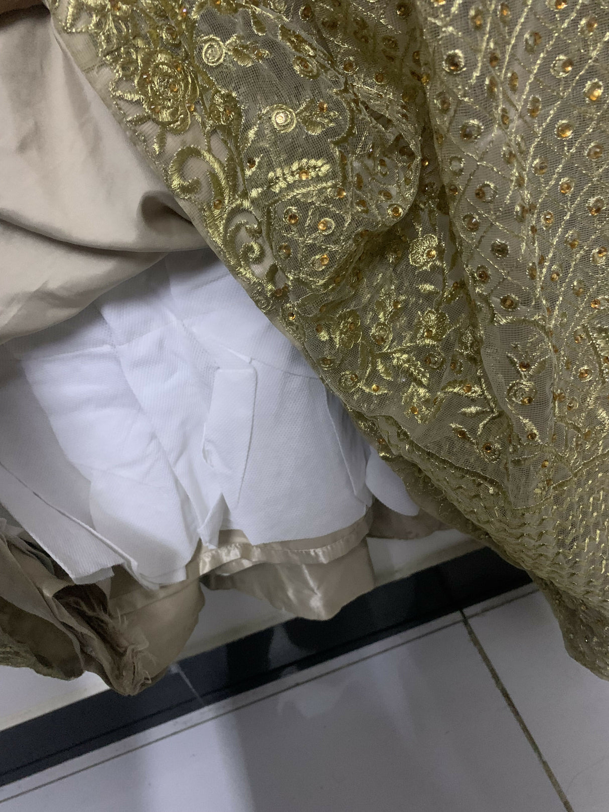 Formal Bridal Maxi | Worn once | Medium
