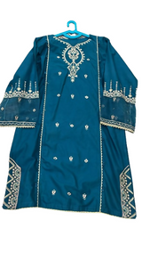 2PC Stitched Suit | Women Locally Made Kurta | Large | Worn Once