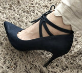 Navy Blue Heels | Women Shoes | Heels | Size: 41 | Worn Once