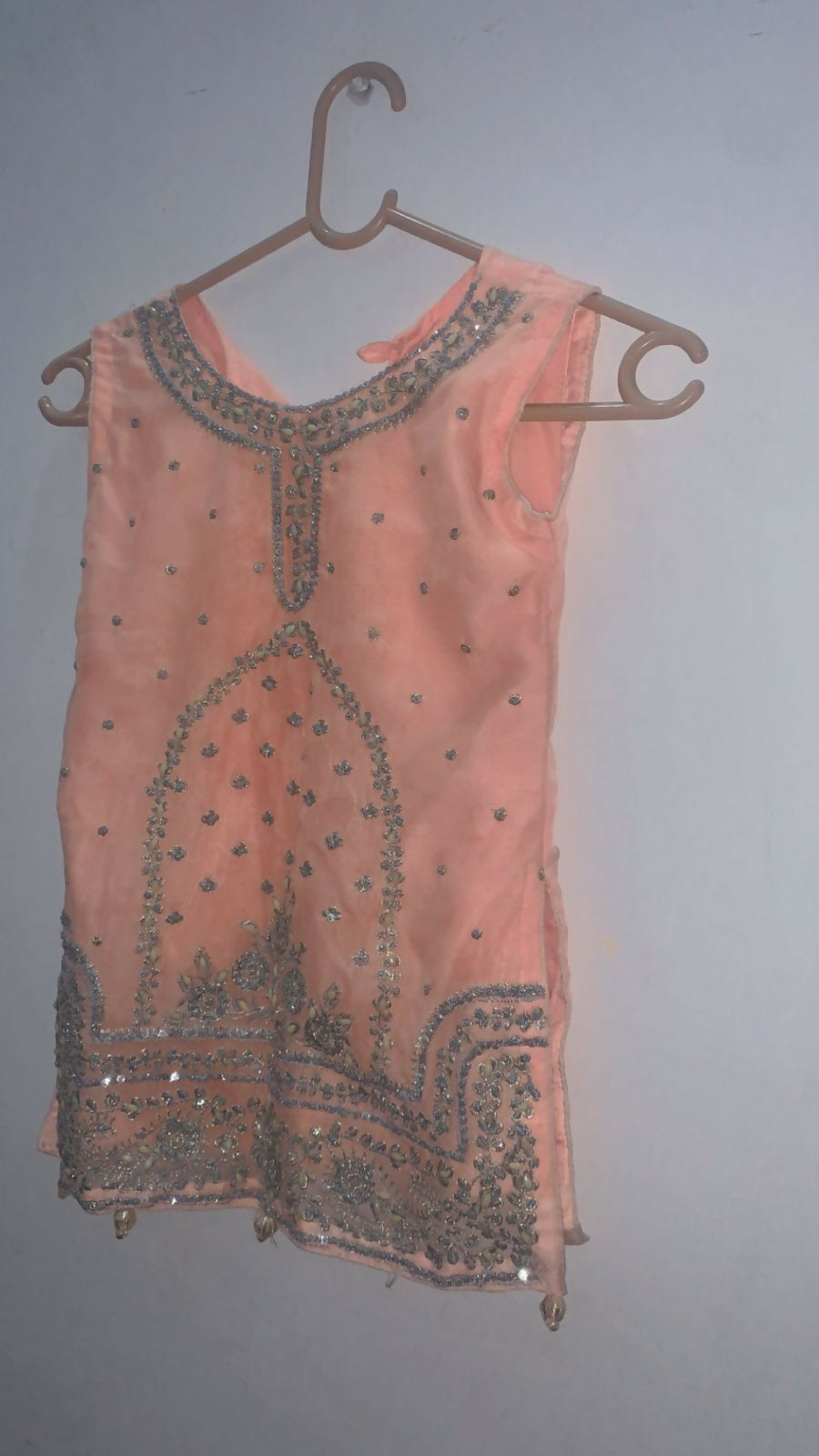 Pink Embroidered Gharara | Girls Skirts & Dresses | Medium | Preloved