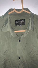 Brown Button Shirt | Women Tops & Shirts | Medium | Preloved