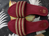 ECS | Women Shoes | Sandals & Flats | Size: 41 | Maroon | Brand New