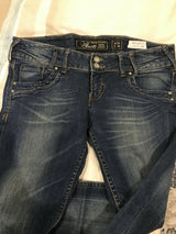 Denim Pants | Dark Blue | Women Bottoms & Pants | Size: 32 to 34 | New