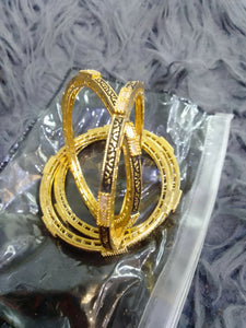 Beautiful Golden Bangles | Women Jewellery | Preloved