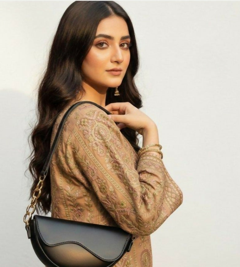 Saddle Shoulder Bag (00072-00075) | Women Bags | Medium | Brand New
