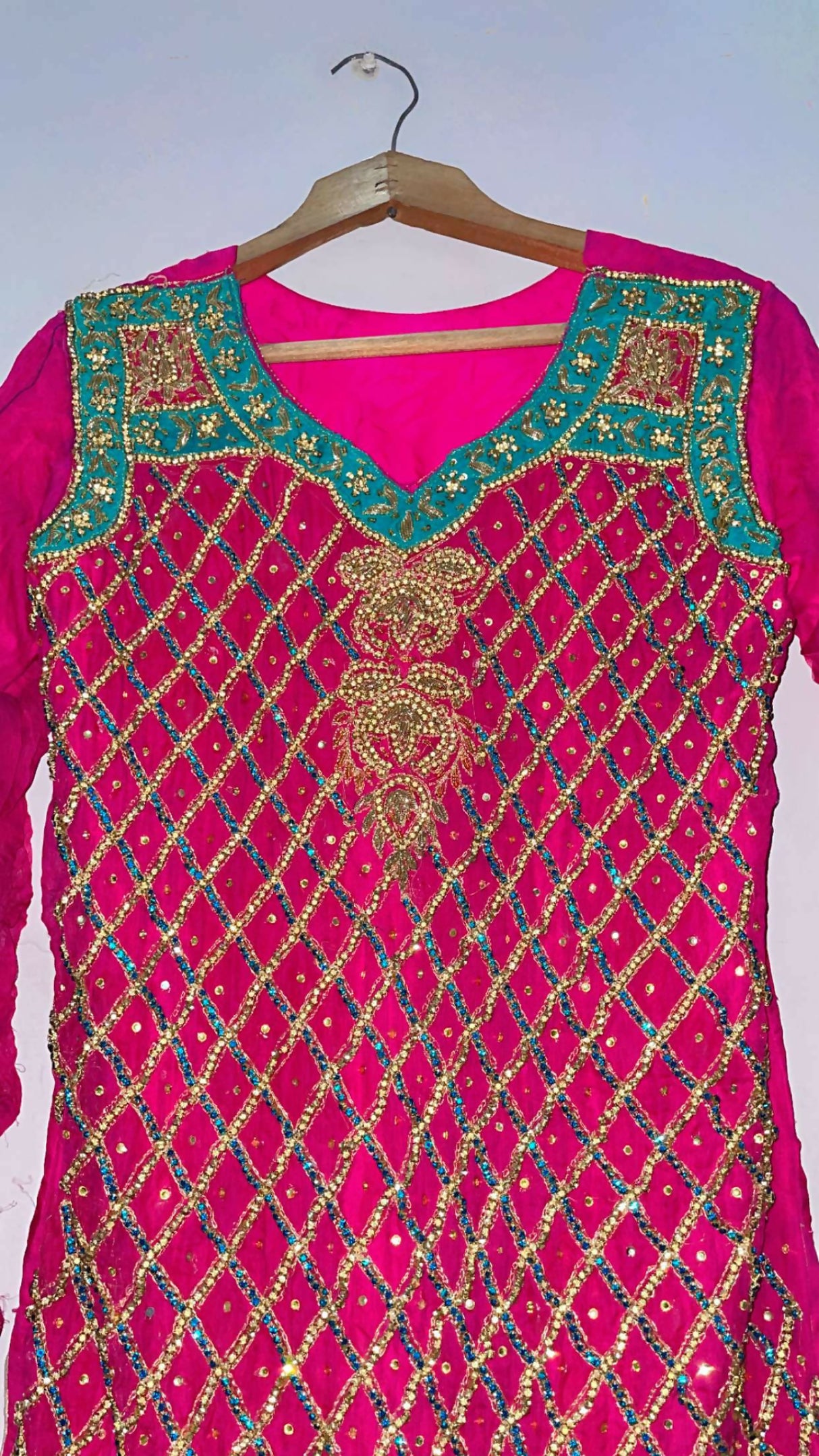 Pink Heavy Formals | Women Locally Made Formals | Small | Preloved