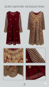 Majestic Red Bridal Suit | Women Bridals | Small | Worn Once