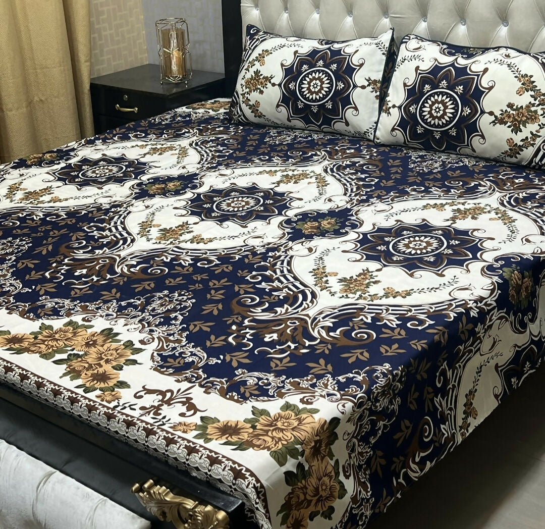Cotton Double Bedsheets | For Your Home | Home & Decor | Size: 89/92 | Brand New