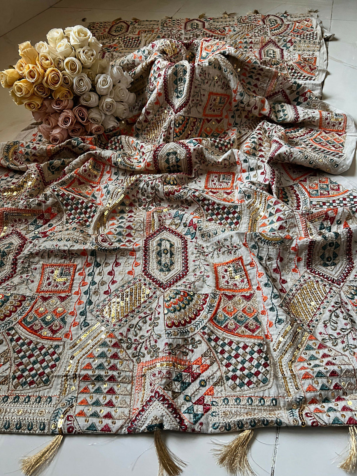 Fancy Embroidered Shawls | Women Clothing | Brand New