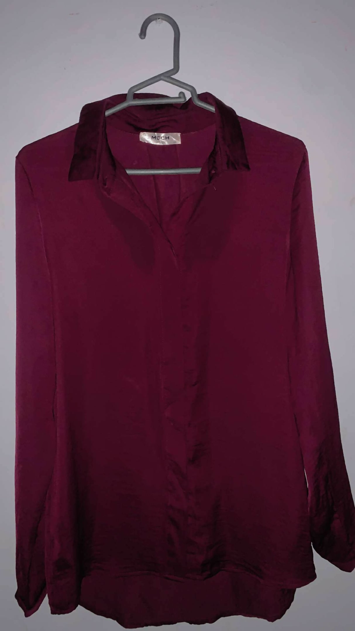 Maroon Stylish Western Top | Women Tops & Shirts | XSmall | Preloved
