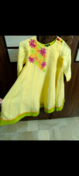 Junaid Jamshed | Girls Skirts & Dresses | Size: 4 to 6 Yrs | Worn Once