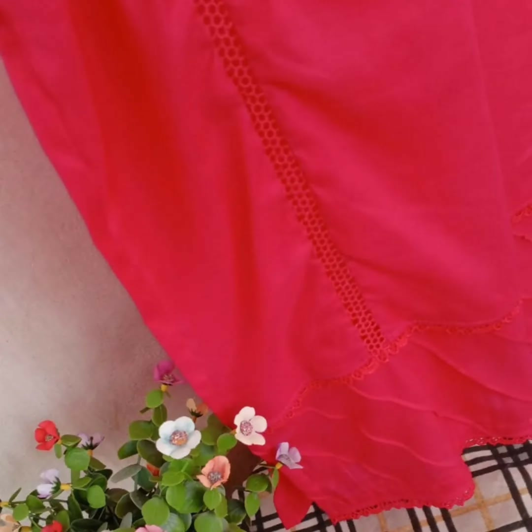 ?2-Piece Collection! ?Our vibrant Bright pinkish-red set is available in a stitched option! T (2)