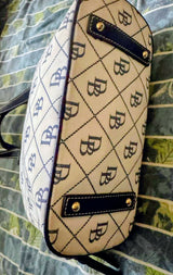 Dooney & Bourke | Women Bags | Shoulder & Tote Bags | Medium | White & Black | Preloved