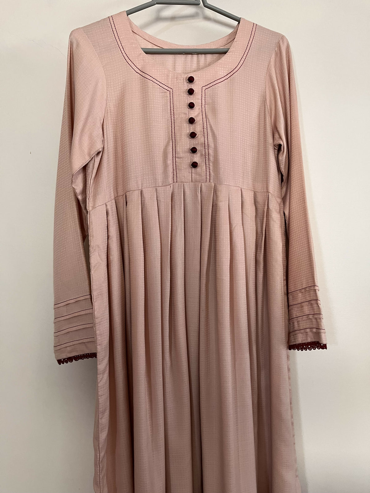 Tea Pink Maxi | Women Frocks & Maxis | Small | New
