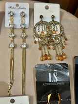 10 Pcs Earring Set | Women Jewelry | Earrings | Multicolor | Brand New
