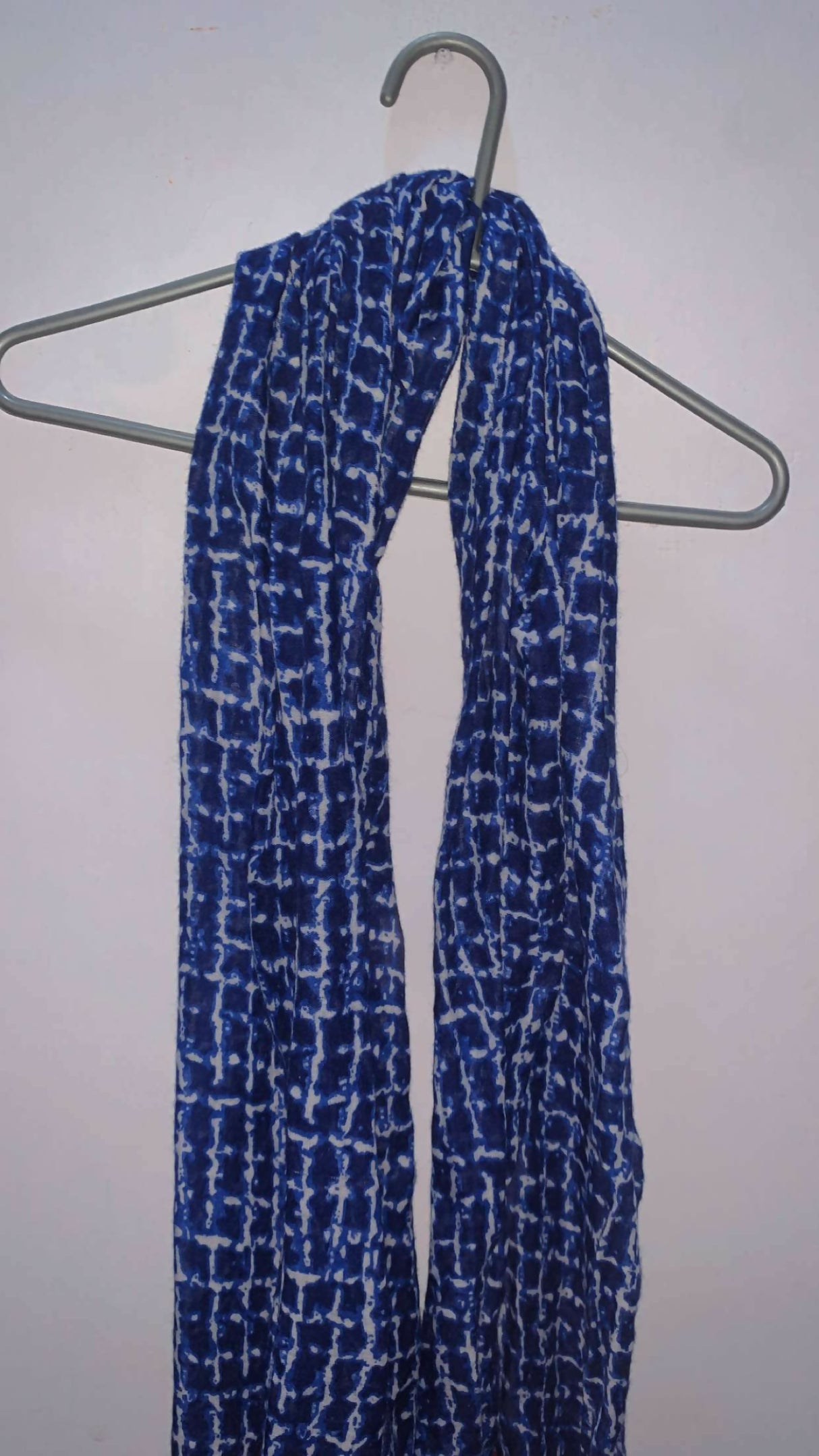 Printed Blue Staller/ Scarf | Women Accessories | Standard | Preloved
