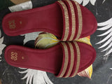 ECS | Women Shoes | Sandals & Flats | Size: 41 | Maroon | Brand New