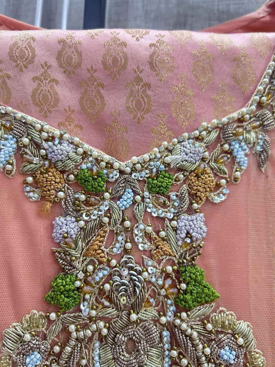 Formal Embroidery Suit | Women Locally Made Formals | Small | Preloved