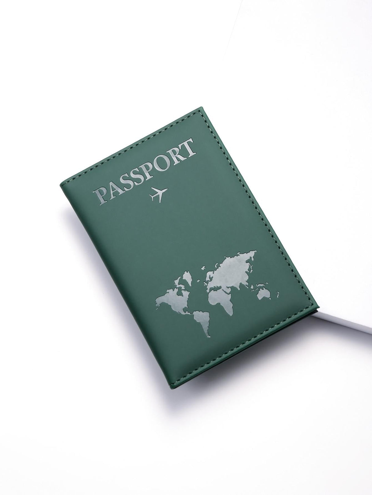 Buy SHEIN PU Travel Passport Cover Fashion Women Passport Holder Case for Men Travel Document vacation accessories for holiday season in Pakistan