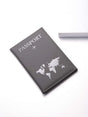 Buy SHEIN PU Travel Passport Cover Fashion Women Passport Holder Case for Men Travel Document vacation accessories for holiday season in Pakistan