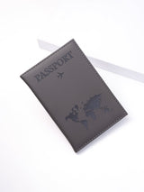 Buy SHEIN PU Travel Passport Cover Fashion Women Passport Holder Case for Men Travel Document vacation accessories for holiday season in Pakistan