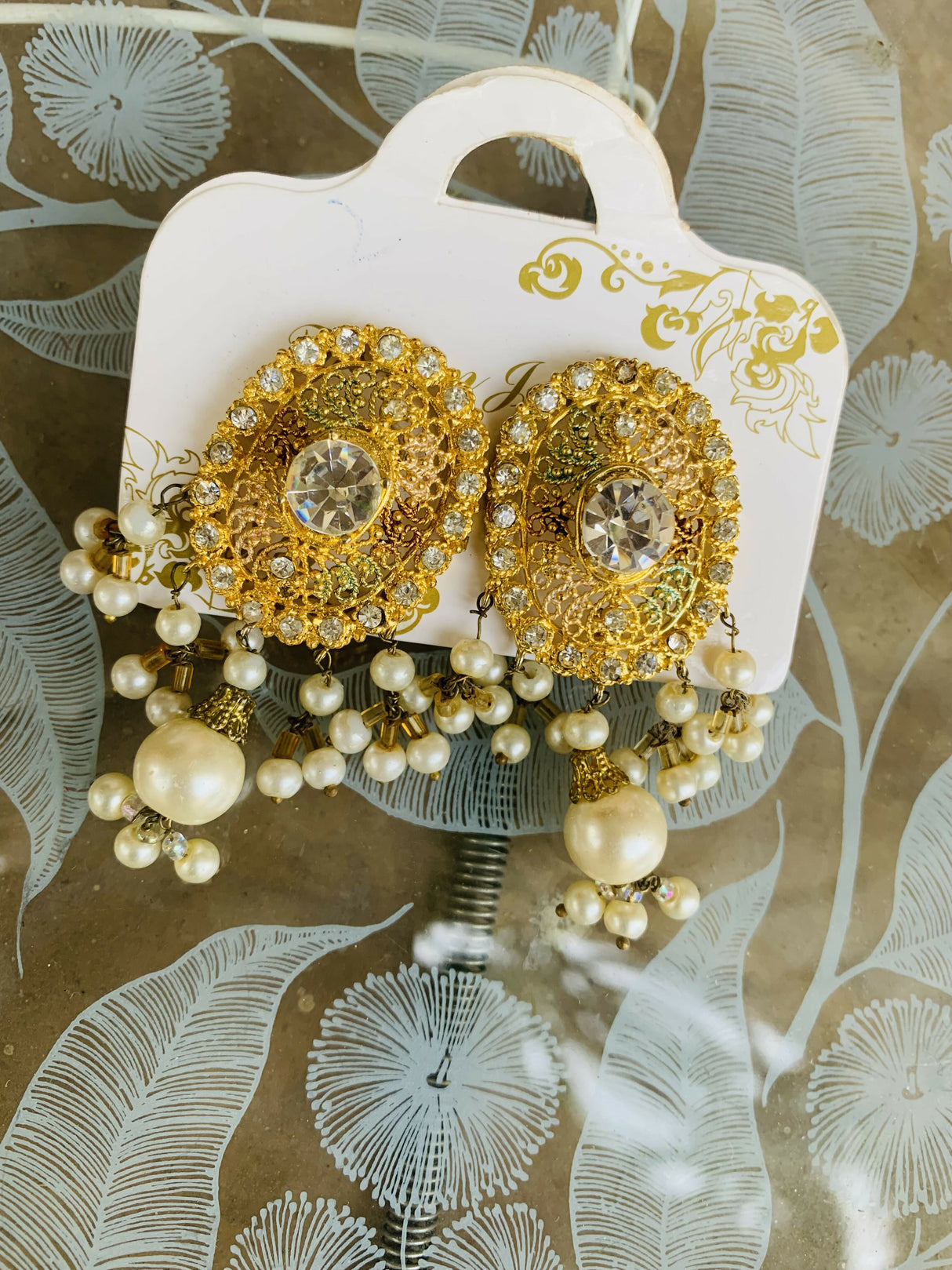 Golden earrings | Women Jewelry | Small | New