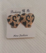 Opulent Heart Shaped Studs | Women Jewelry | Earrings | Medium | New