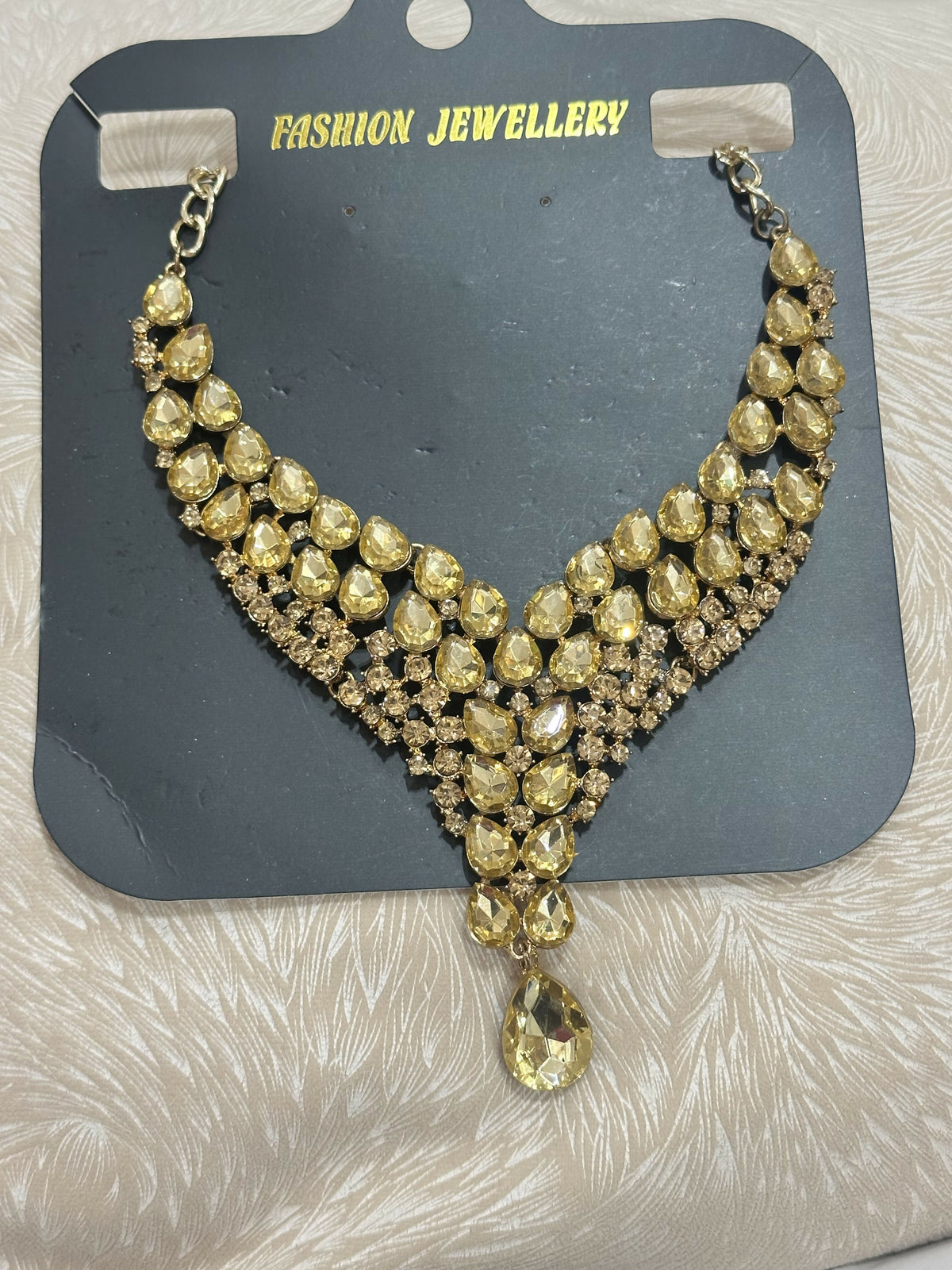 Women Statement Necklace | Women Jewelry | Necklaces & Pendants | Golden Brown | New