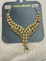 Women Statement Necklace | Women Jewelry | Necklaces & Pendants | Golden Brown | New