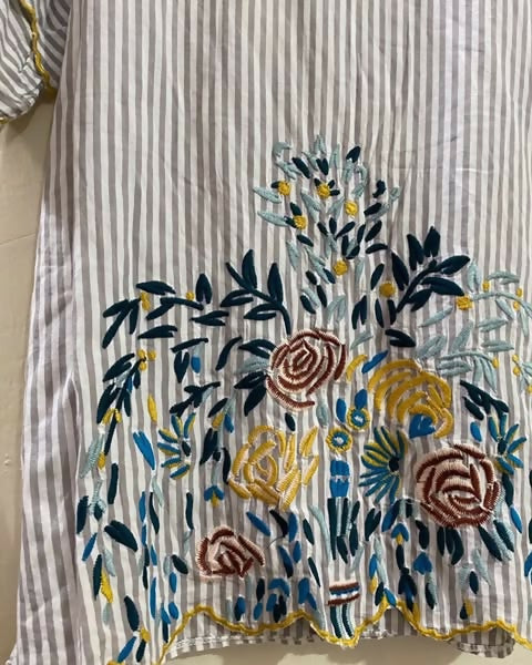 Embroidered Top | Women Tops & Shirts | Medium | New