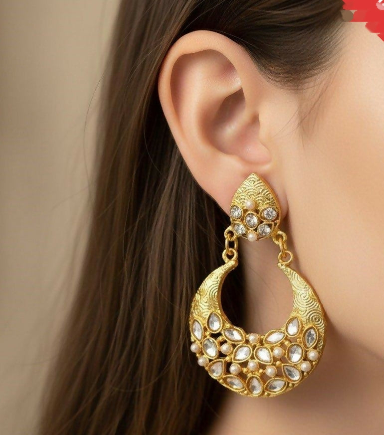 Moon Drop Earrings-00144 | Women Jewelry | Earrings | Brand New
