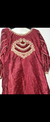 Beautiful 3PC Stitched Suit | Women Locally Made Formals | Medium | Worn Once