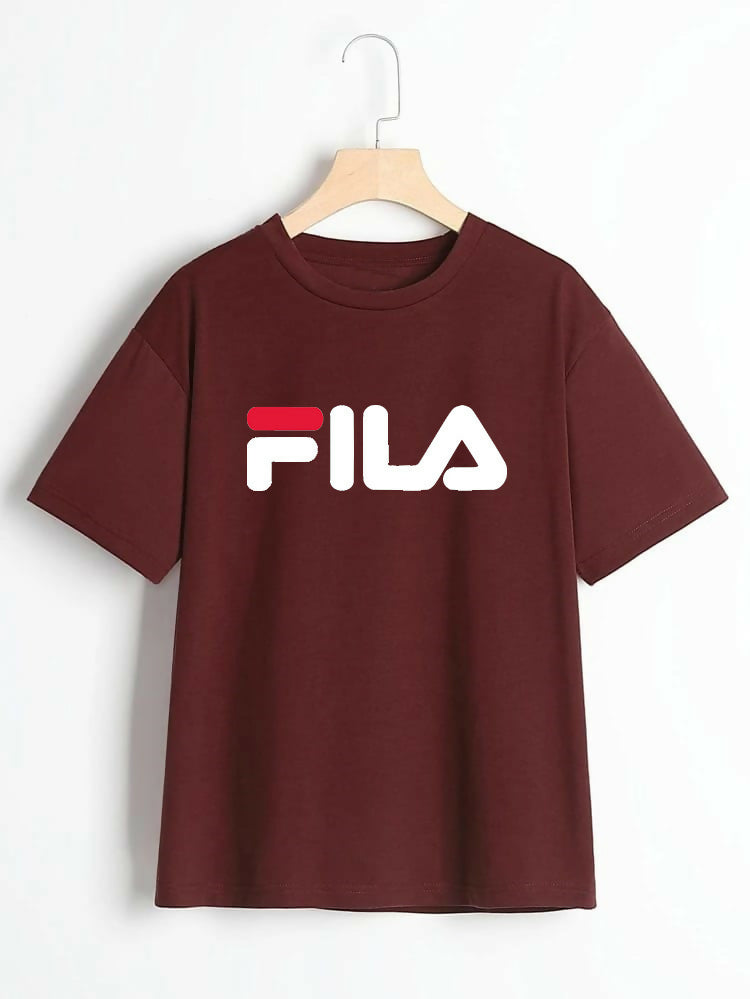 Fashion Holic | Fila Printed T Shirt | Women Tops & Shirts | All Sizes | New